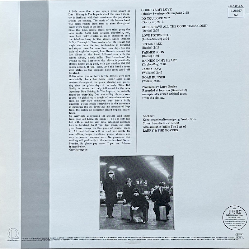 Rückseite Album