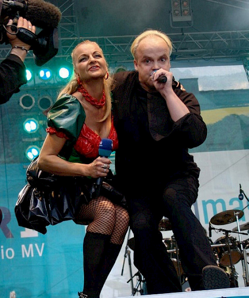 Fräulein Menke mit Hubert Kah